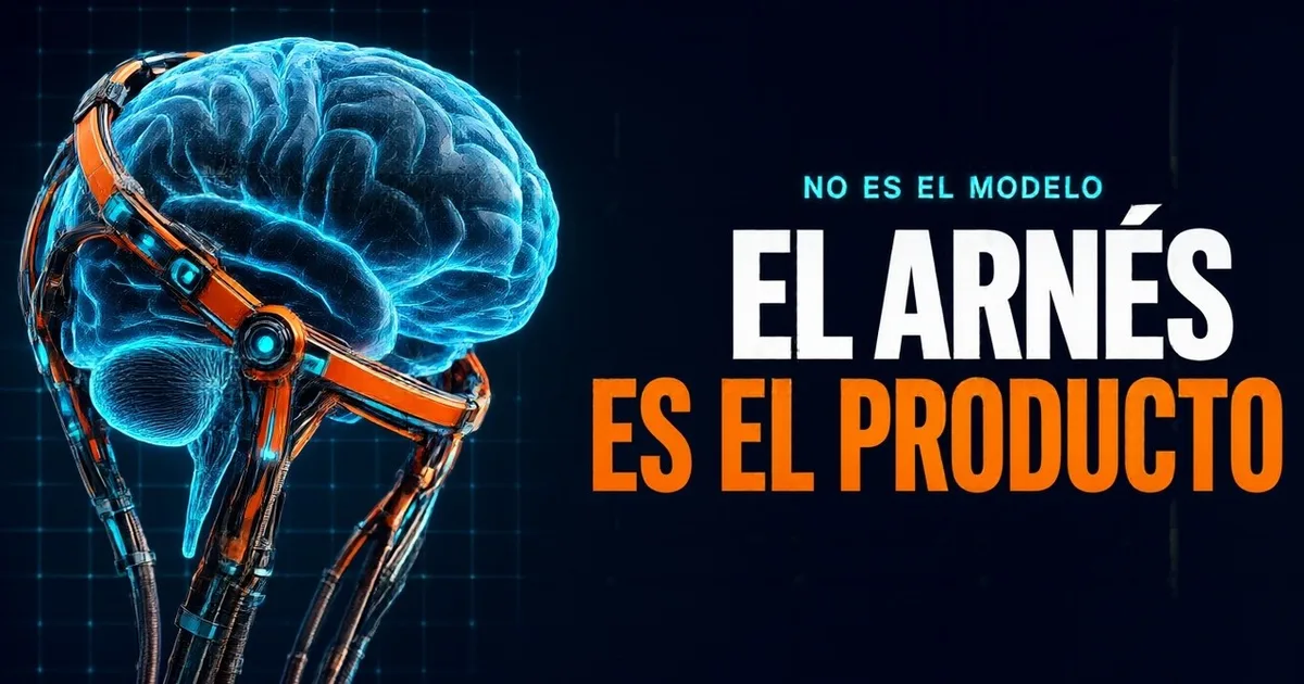 El arnés es el producto: por qué fallan los agentes de IA