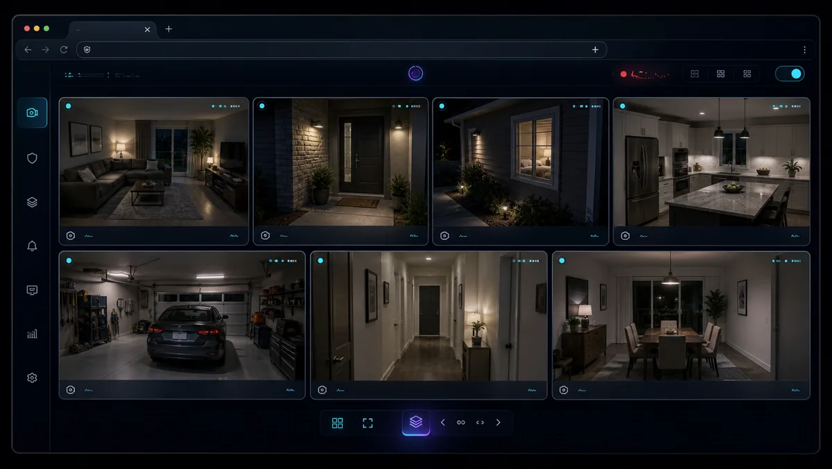 Open cameras viewer