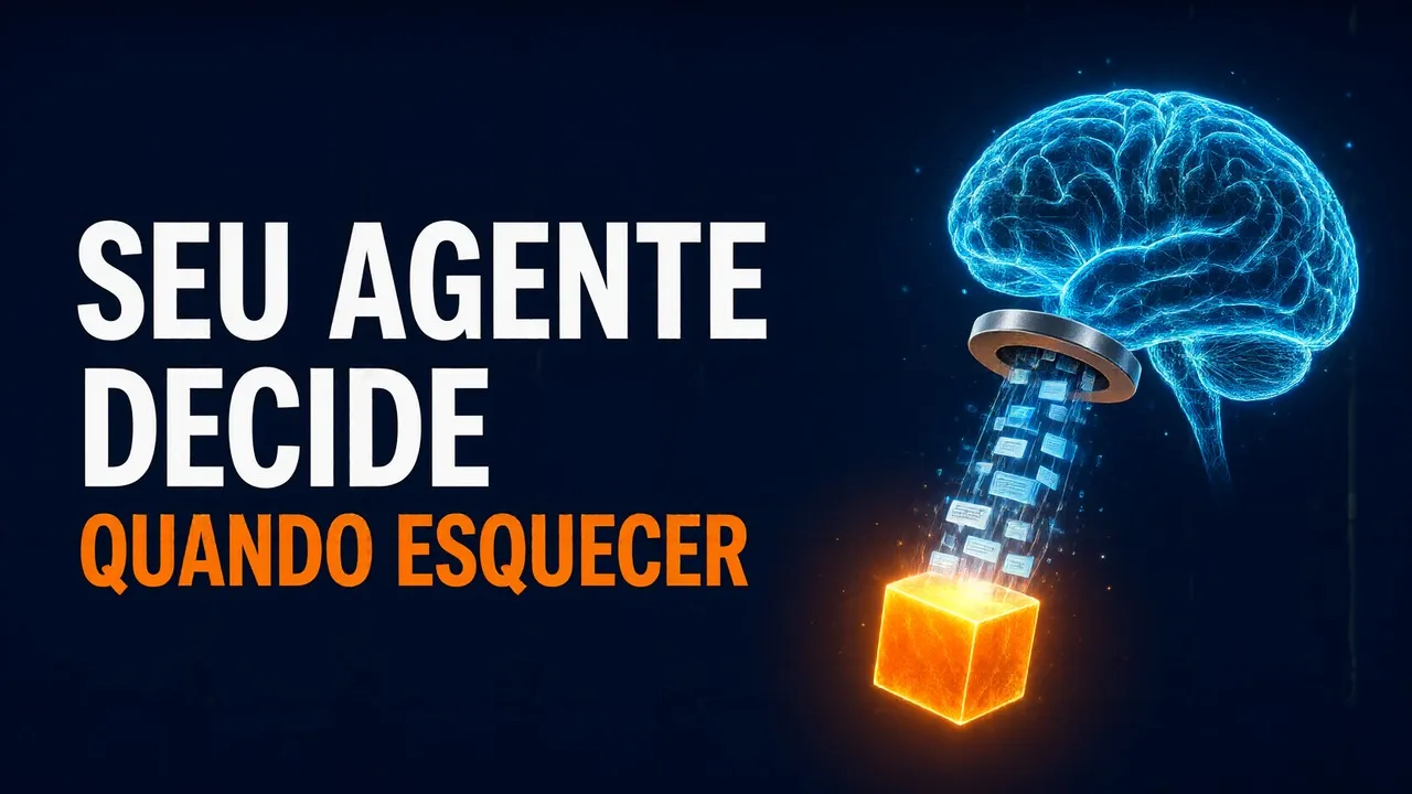 Seu agente de IA deveria decidir quando esquecer: a compressão de contexto autônoma da LangChain