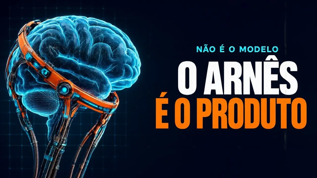 O arnês é o produto: por que seu agente de IA falha (e não é culpa do modelo)
