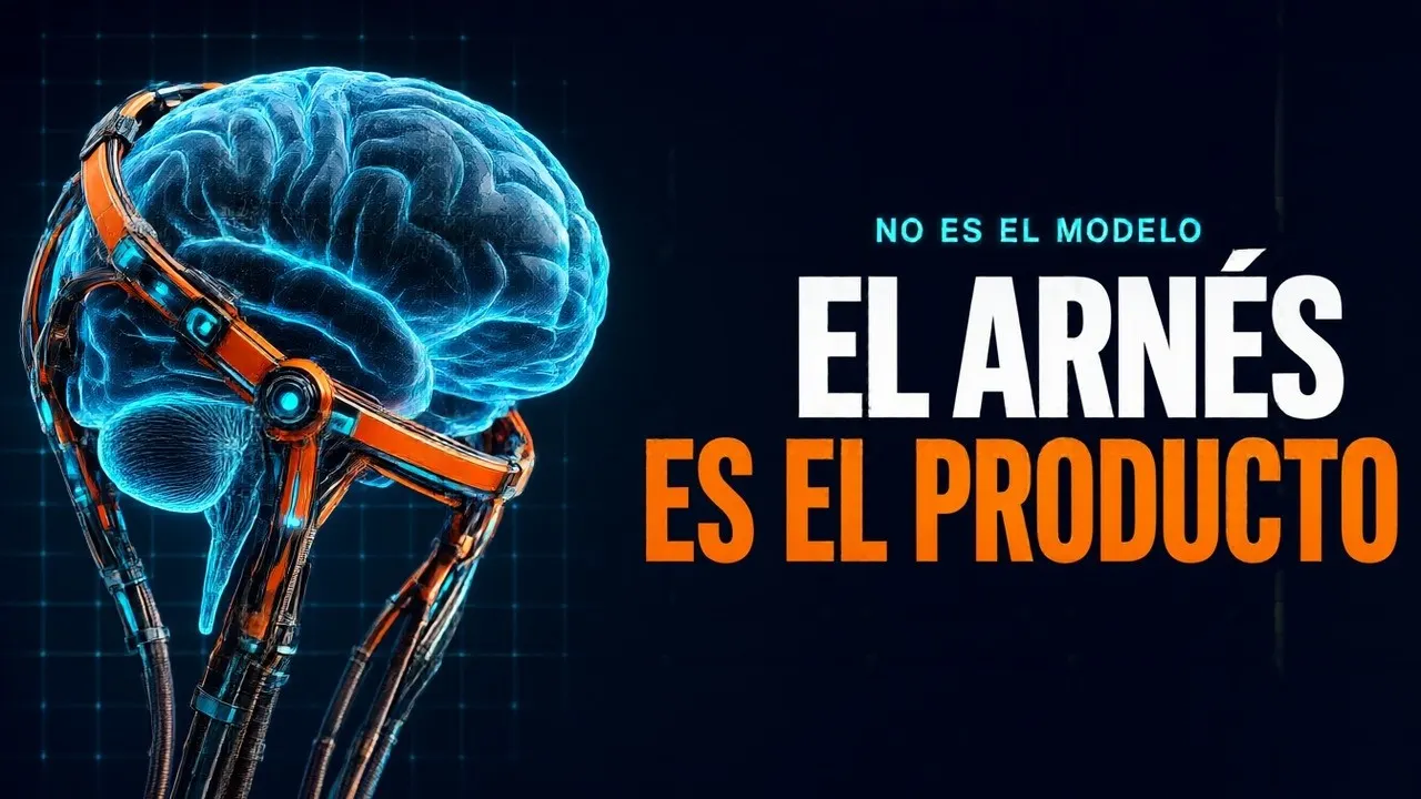 El arnés es el producto: por qué tu agente de IA falla (y no es culpa del modelo)